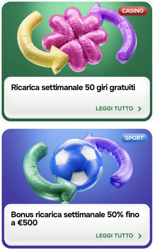 Casinolo Bonus e promozioni